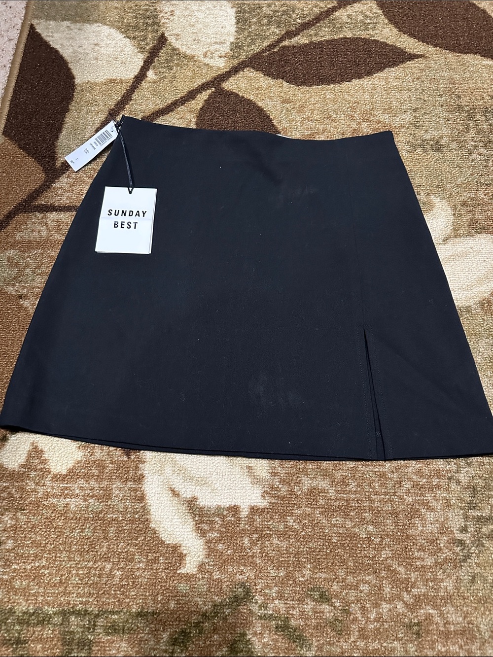 Aritzia Sunday Best Tatiana Women's Black Mini Skirt